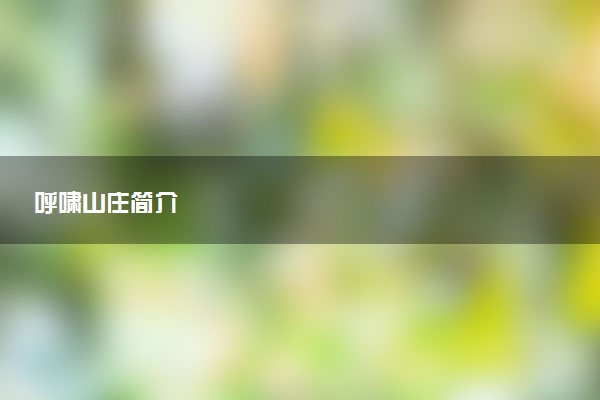 呼啸山庄简介