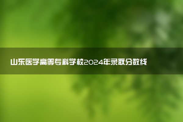 山东医学高等专科学校2024年录取分数线汇总 各省最低分与位次排名及2025报考指南